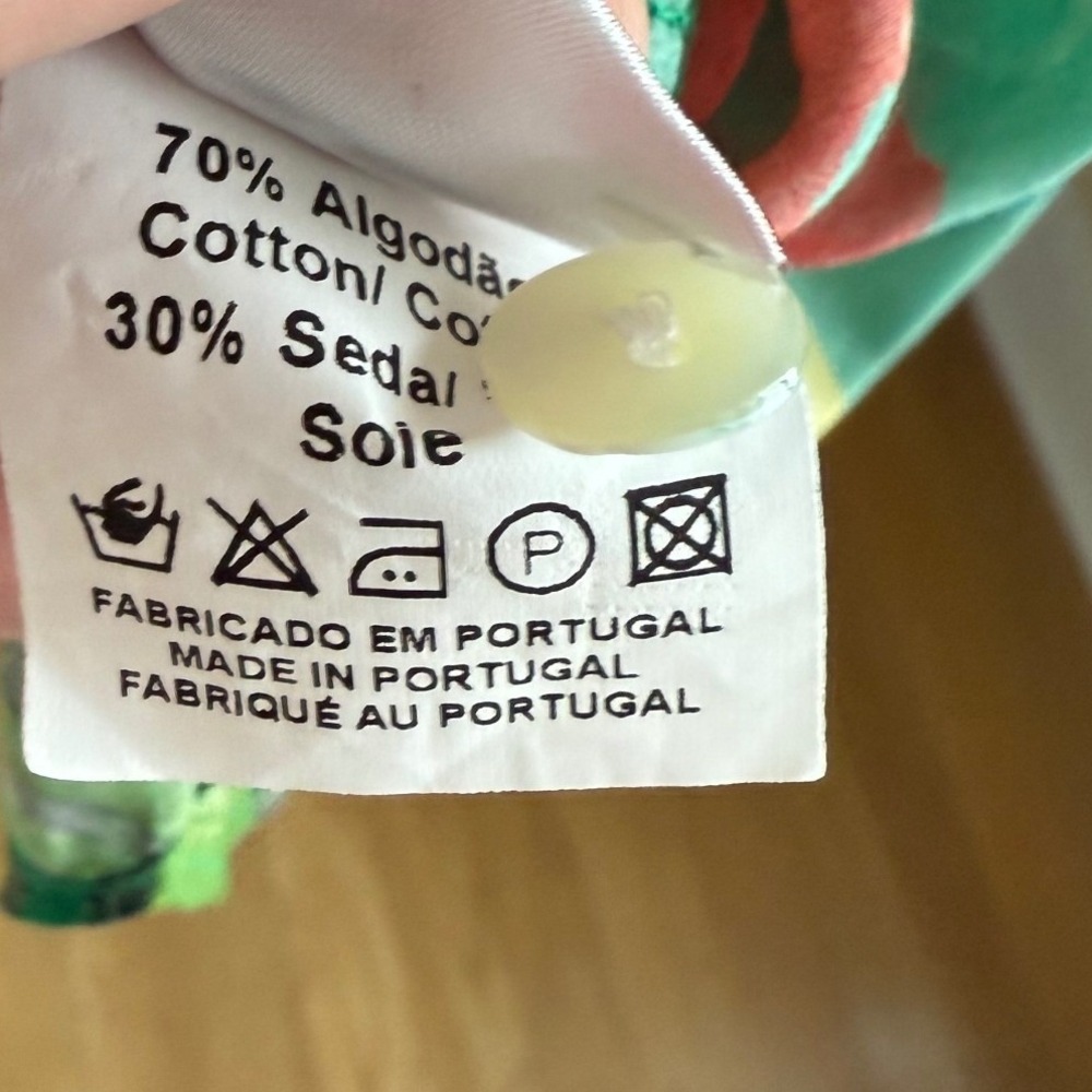 G.KERO Paris Silk‎ Blend Tunic Top Med 101/190 Limited Edition Jungle Horse Bird - Picture 8 of 10